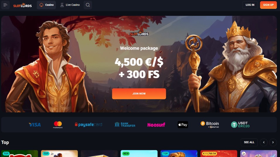 Filed under Slotlords: entry code and two eligible titles